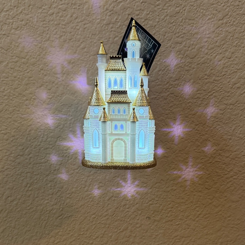 Disney Bath & Body Works Wallflower Illuminated Castle Projector Night Light